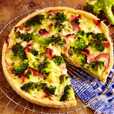 summery broccoli pie