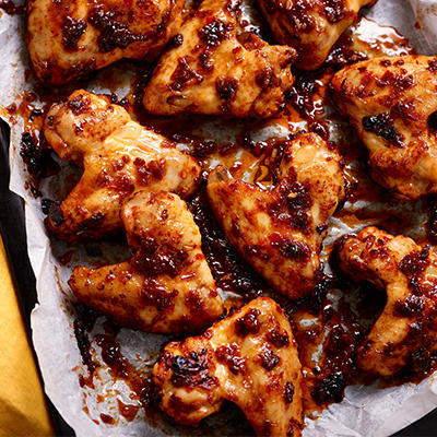 marinated chicken wings from the oven