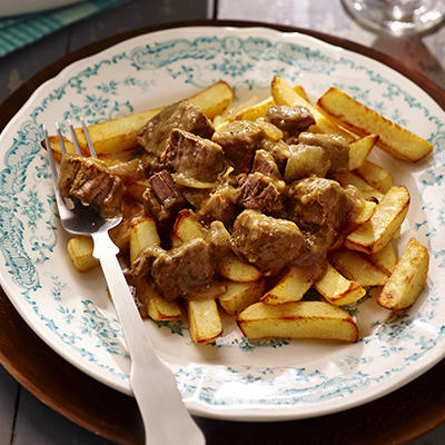 belgian beef rags with sweet-and-sour