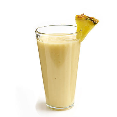 pineapple-banana-coconut smoothie