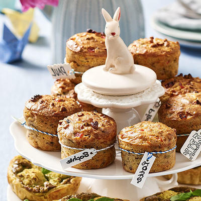savory Easter muffins