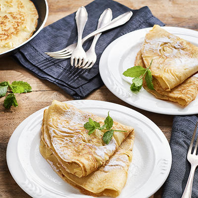 crêpes à la normande