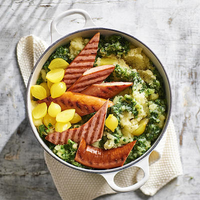 kale stew with sausage