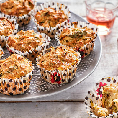 savory vegetable muffins