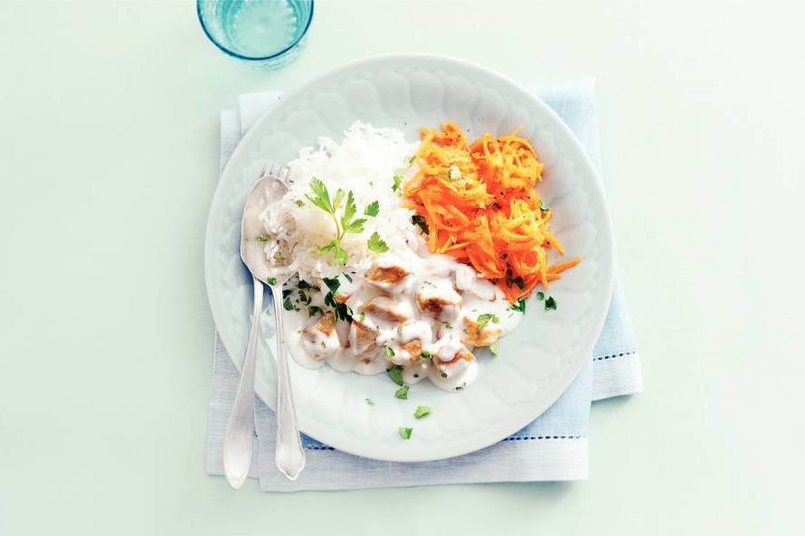 Chicken Ragout With Rice Rice with chicken ragout - Recipe Guide