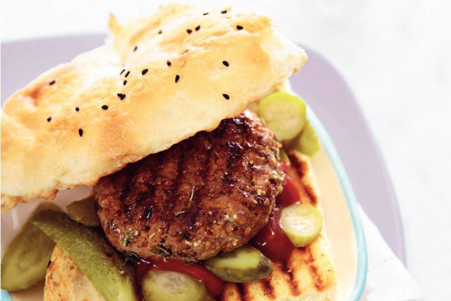 Spicy mustard burger Recipe Guide