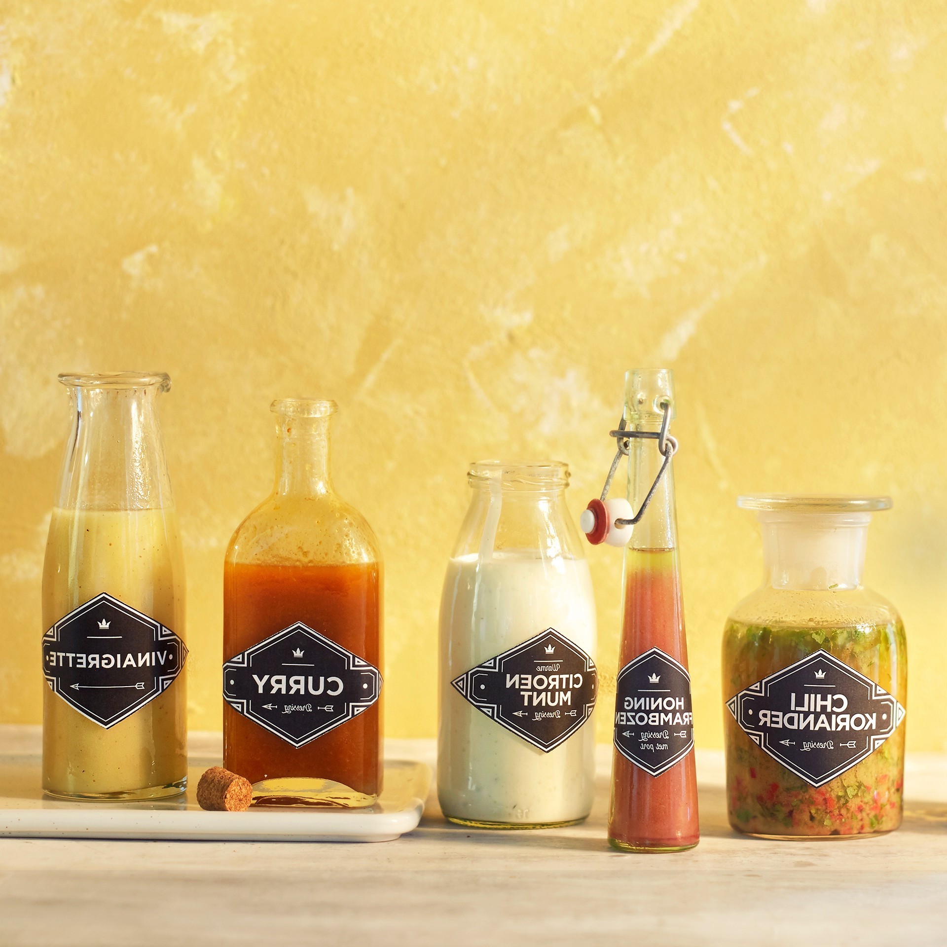 Warm lemon-mint dressing Warm lemon-mint dressing