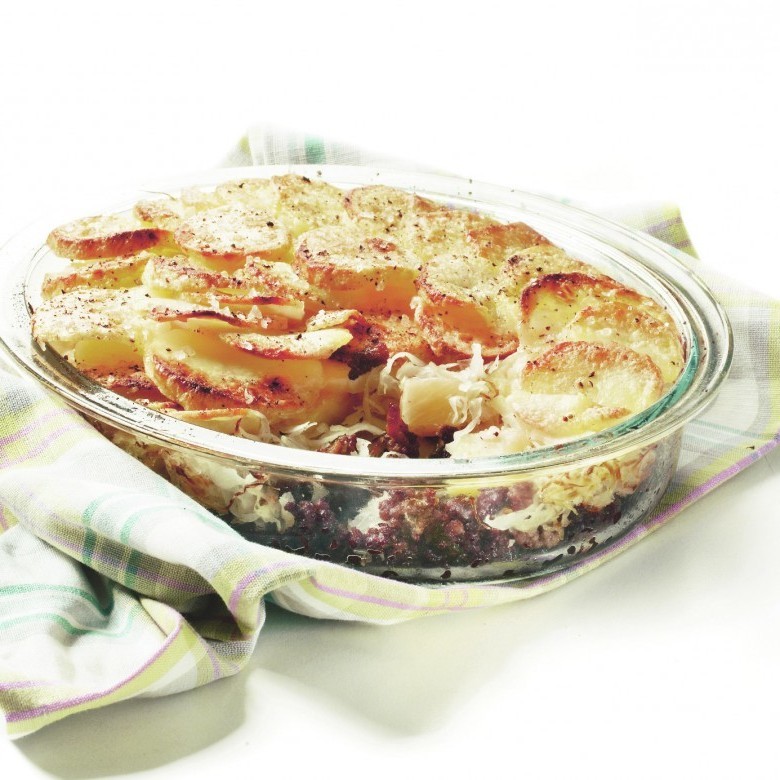 Gratin sauerkraut dish with minced meat Recipe Guide