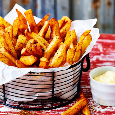 Spicy french fries Spicy french fries