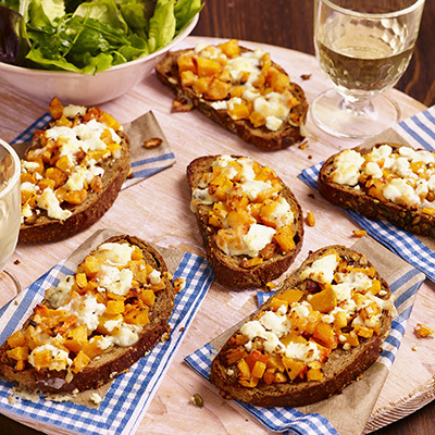 Mega pumpkin crostini Mega pumpkin crostini