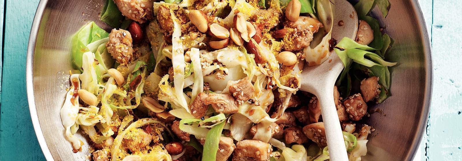 Chicken with oxheart cabbage Chicken with oxheart cabbage