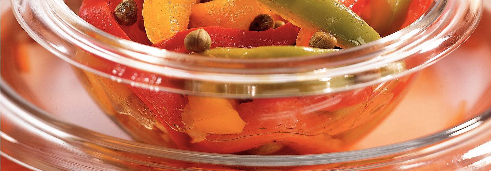 Marinated roasted peppers Marinated roasted peppers